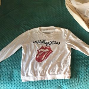 Crewneck Rolling Stones graphic sweater